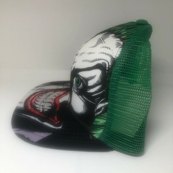 DC Comics Batman Joker Men's Snapback Hat Cap - Picture 3 of 12